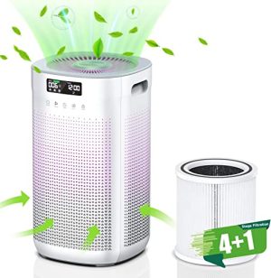 air purifier for home with h13 hepa photocatalytic filters air cleaner for