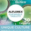 Alflorex Chewable Tablets - Daily Food Supplement - Unique 35624 Bacterial Culture - Scientifically Tested - Strawberry & Banana Flavour - Suitable...