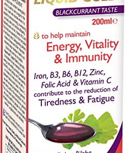HealthAid Haemovit Gold tonic Liquid - Iron, Malt, B Vitamins - 200ml - Vegetarian
