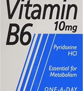 HealthAid Vitamin B6 (Pyridoxine HCl) 10mg - 100 Tablets