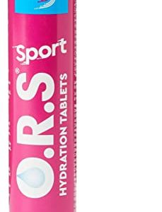 O.R.S Hydration Tablets with Electrolytes, Vegan, Gluten and Lactose Free Formula - Natural Mixed Berry Flavour, 80 Tablets, (Pack of 4)