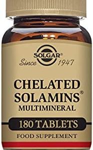 Solgar Chelated Solamins Multimineral Tablets - Pack of 180