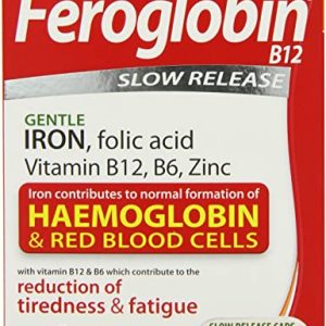 Vitabiotics Feroglobin Capsules, 30 Count (Pack of 1)