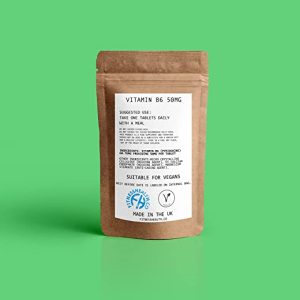 Vitamin B6 Pyridoxine 60 Tablets 50mg by Fitness Health®