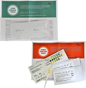 15 x liver disease function tests 15 x kidney function urine health check