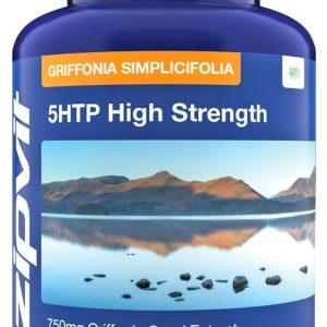 5HTP High Strength 750mg Natural Griffonia Seed Extract, 90 5-HTP Tablets. Suitable for Vegetarians and Vegans.