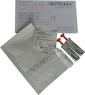 allergy test kit tests for allergies ige to dog and cat hair pollens and 17
