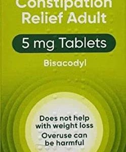 Almus Constipation Relief Gastro-Resistant Tablets 5 mg Bisacodyl - 3 x 20 Tablets