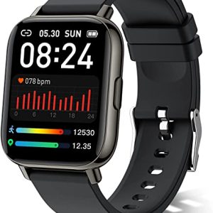 andfive Smart Watch, Fitness Tracker with 1.69" Touch Screen, Heart Rate Monitor, IP68 Waterproof Pedometer Step Counter Watch,with Sleep...