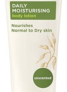 Aveeno Daily Moisturising Lotion | For Normal to Dry Skin Care | With Prebiotic Oatmeal and Glycerin | Moisturises for 24 Hours | 200 ml