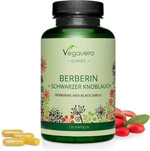 berberine hcl vegavero with black garlic extract 15 1 4 month s supply