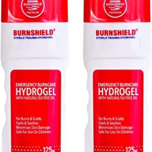 Burnshield Premium Hydrogel Burn Spray 4.5 oz (125 ml) - 2 Pack