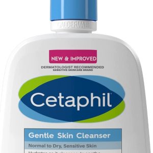 Cetaphil Gentle Skin Cleanser, Face & Body Wash, 236ml, For Normal To Dry Sensitive Skin, With Niacinamide & Glycerin, Soap Free