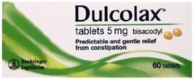 Dendron EDI Dulcolax Laxative Tablets 5Mg 60 Pack - Brand May Vary