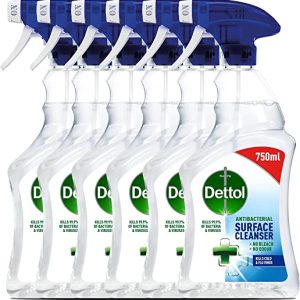 Dettol Antibacterial All Purpose Surface Disinfectant Cleanser, 750 ml (Pack of 6) (Packaging May Vary)