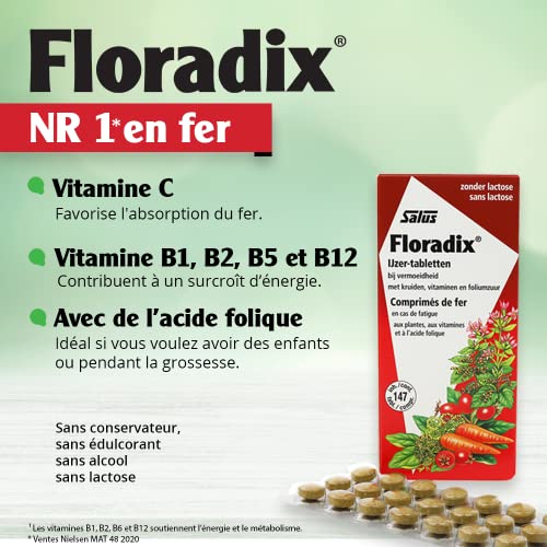 floradix iron supplement tablets pack of 84 tablets 5