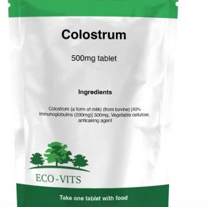 High Immunoglobulin Colostrum 500mg 120 Tablets