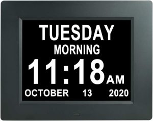 jaihonda digital calendar day date time clocks extra large day of the week