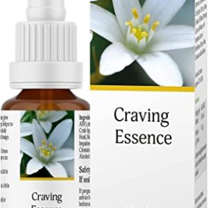 Jan De Vries Craving Essence | Flower Essence | Support your Ability to Resist Temptations & Cravings | Contains Tansy, Chicory & Agrimony | 30ml