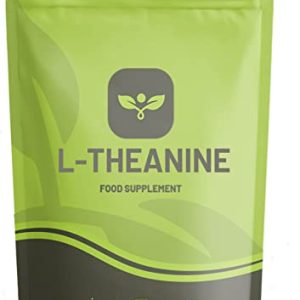 L-Theanine 400mg Supplement 90 Capsules UK Made. Pharmaceutical Grade