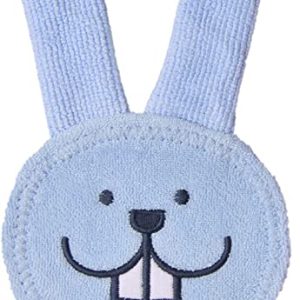 MAM Oral Care Rabbit, Microfibre Cloth for Cleaning Mouth and Gums, Recommended Dental Hygiene Before Teething Begins, Newborn Essentials Suitable...