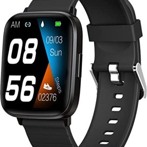 MAXTOP Fitness Tracker for Men Women,Smart Watch with 24/7 Heart Rate,Sleep Monitor,Blood Pressure,Notification Reminder,10 Sport Mode IP68...