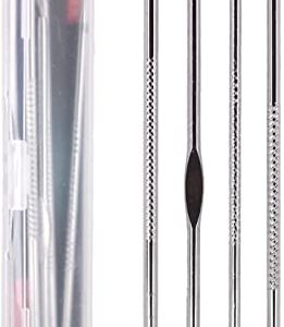 MUJGAN Blackhead Remover Pimple Comedone Extractor Tool Best Acne Removal Kit - Treatment for Blemish, Whitehead Popping, Zit Removing for Risk...