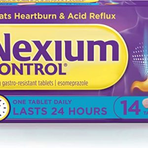 Nexium Control Heartburn and Acid Reflux Relief Tablets,14 Count (Pack of 1)