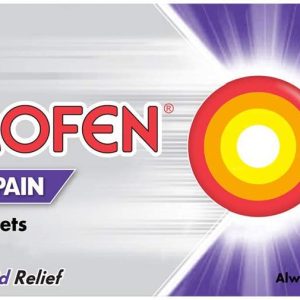 Nurofen Migraine Pain Relief 342mg Caplets Ibuprofen, Pack Of 12