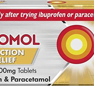 Nuromol Pain Relief Tablets, Paracetemol and Ibuprofen, Pack Of 16
