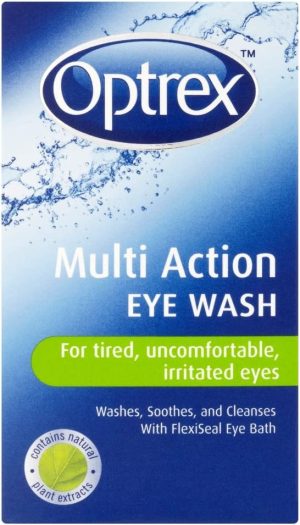 optrex multi action eye wash 100ml