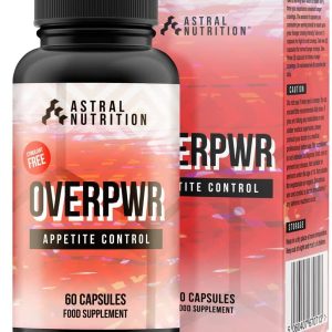 Overpwr Appetite Suppressant - 1 Month Supply | Stops Hunger | Promotes Feeling of Fullness | Burns Fat | Stimulant-Free | Speeds Up Weight Loss