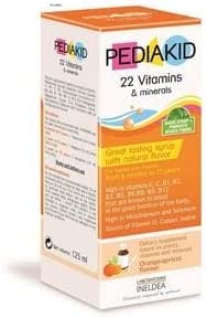 Pediakid 22 Vitamins & Trace Elements 125ml