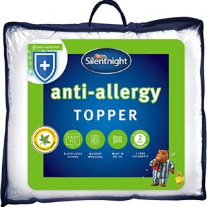 Silentnight Anti-Allergy Double Mattress Topper - Thick Deep Mattress Pad Protecting Against Allergies and Dust Mites - Hypoallergenic and Machine...
