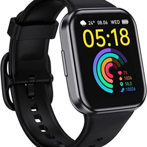Smart Watch, 1.69 Inch Fitness Tracker with Sleep/Heart Rate Monitor, Calorie/Step Counter, IP68 Waterproof Fitness Watch, 25 Sports Modes Smart...