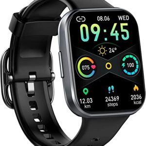 Smart Watch 2022, 1.69"Touch Screen Fitness Watch with Heart Rate Sleep Monitor, Fitness Trackers Step Counter Timer 25 Sports Modes, Pedometer...