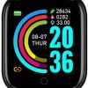 Smart Watch, Fitness Tracker 1.3" Touch Screen Smartwatch with Blood Oxygen, Sleep Monitor,IP68 Waterproof Activity Trackers Watch，Heart Rate...