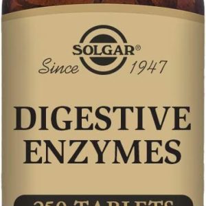 Solgar Digestive Enzymes Tablets - Pack of 250 - Helps Extract Nutrients from Food - Gluten Free