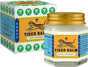 tiger balm white ointment 30g for the treatment of tension headaches and