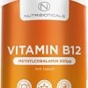 Vitamin B12 Methylcobalamin 500mcg 450 Tablets (15 Month Supply) | Reduction of Tiredness and Fatigue & Normal Function of The Immune System