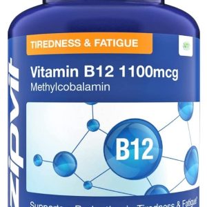 Vitamin B12 Tablets High Strength 1100mcg Methylcobalamin, 360 Vitamin B12 Vegan Tablets (12 Months Supply). Vegetarian Society Approved B12...
