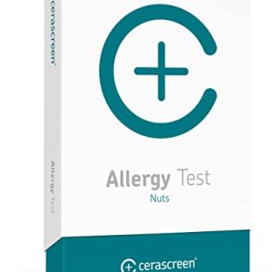 Nut Allergy Test by CERASCREEN - Determine a nut Allergy from The Comfort of Your own Home | Professional Laboratory Analysis | Detailed Report of...