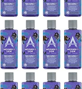 Astonish 3 in 1 Multi-Purpose Super Concentrated Disinfectant with Long Lasting Fragrance, Morning Dew, 12 pack x 300ml