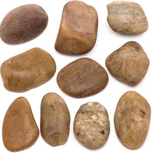 Baker Ross AW239 Painting Stones — Creative Art and Craft Supplies for Kids to Make, Personalise and Decorate (Pack of 8-10)