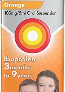 Nurofen for Children Orange Oral Suspension 3mths to 9yrs Ibuprofen 100ml