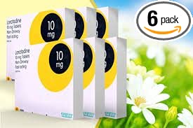 6 Months Supply Loratadine Hayfever & Allergy Relief 10mg Tablets (30x6) GSL