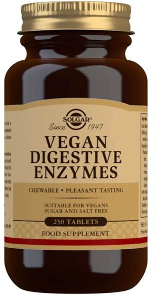 solgar vegan digestive enzymes tablets pack of 250