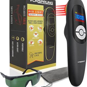 VORSPRUNG® Pain Relief Red Light Laser Therapy Infrared Cold Joint & Muscle Pain, Inflammation, Arthritis Back Knee Shoulder Reliever Blood...