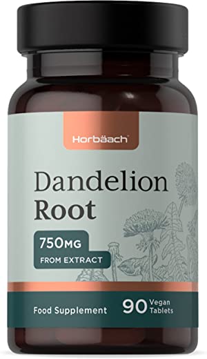 dandelion root 750mg 90 vegan tablets pure dandelion root extract 4 1