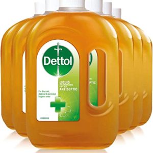Dettol Antiseptic Disinfectant Liquid (6x750ml)
